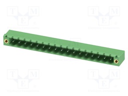 PCB headers, nominal cross section: 2.5 mm?, color: green, n