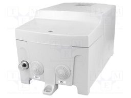 Transformer: safety; 630VA; 230VAC; 24V; IP54; Thermal class: Ta40B