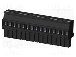 Connector: pluggable terminal block; plug; female; angled 90°