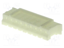 Plug; wire-board; female; NXG; 2mm; PIN: 9; w/o contacts; for cable