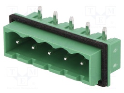 Pluggable terminal block; 5.08mm; ways: 5; angled 90°; socket