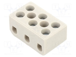 Connector: terminal block; ceramics