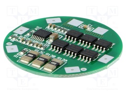 PCB protection; Li-Ion; Ø40mm; 10A; 14.8VDC