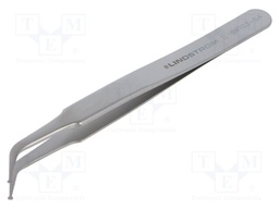 Tweezers; 120mm; Blades: trapezoidal; for precision works,SMD