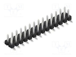 Connector: pin strips; pin header; male; PIN: 28; 2.54mm; SMT; 2x14