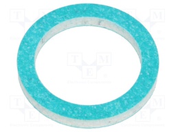Gasket; composite; D: 2mm; Øint: 12mm; Øout: 16mm; M12; -40÷300°C