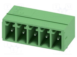 PCB headers, nominal cross section: 1.5 mm?, color: green, n