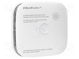 Meter: smoke detector; 76x76x25mm; -10÷55°C; Interface: TUYA