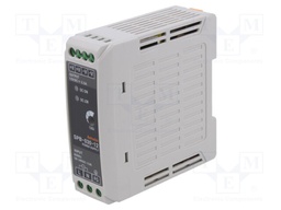 Power supply: switched-mode; for DIN rail; 30W; 12VDC; 2.5A; IP20