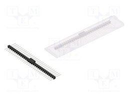 Connector: pin strips; pin header; male; PIN: 30; 2.54mm; SMT; 1x30