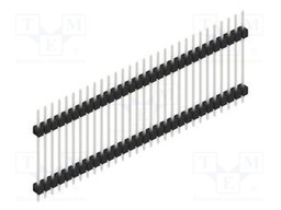 Connector: pin strips; pin header; male; PIN: 30; 2.54mm; THT; 1x30