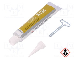 Silicone encapsulating compound; colourless; 90ml; paste