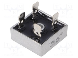 Single-phase bridge rectifier; Urmax: 50V; If: 25A; Ifsm: 400A