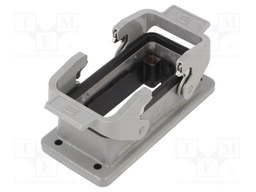 Enclosure: for HDC connectors; Han® B,Rear Fit; size 16B; IP65