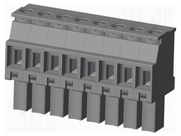 Connector: pluggable terminal block; plug; female; angled 90°