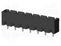 Connector: pluggable terminal block; socket; male; on PCBs