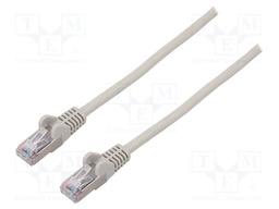 Patch cord; SF/UTP; 5e; stranded; CCA; PVC; grey; 25m; 26AWG