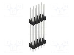 Connector: pin strips; pin header; male; PIN: 10; 2.54mm; THT; 2x5