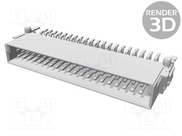 Connector: PCB to PCB; male; PIN: 40; 1.27mm; Series: har-flex; 2.3A