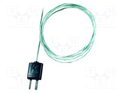 K-type temperature probe; -50÷400°C; Accur: ±2,5°C; 1.5m; <5s