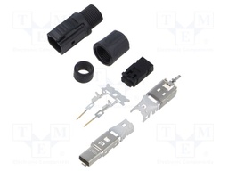 Connector: Single Pair Ethernet; plug; male; PIN: 2