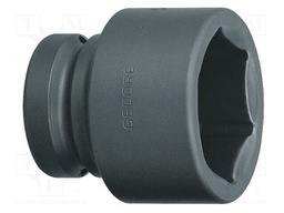 Socket; 6-angles,socket spanner,impact; 34mm; 1"; steel