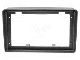 Radio frame; Citroën,Fiat,Opel,Peugeot; black; 9"