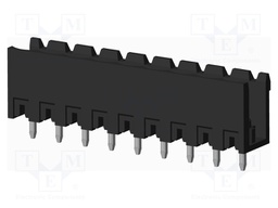 Connector: pluggable terminal block; socket; male; on PCBs