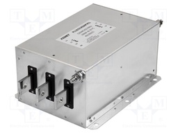 Filter: anti-interference; three-phase; 520VAC; 1kA; Ir: 5mA; 75W