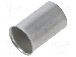 Tip: bootlace ferrule; non-insulated; copper; 95mm2; 25mm; tinned