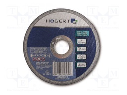 Cutting wheel; Ø: 115mm; Øhole: 22.23mm; Disc thick: 1mm; corundum