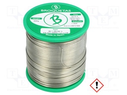 Soldering wire; Sn97Cu3; 1mm; 500g; lead free; Package: reel