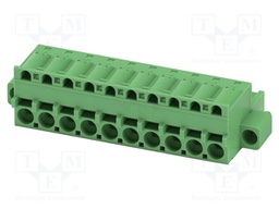 PCB connector, nominal cross section: 2.5 mm?, color: green,