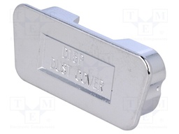 Metalized protection; PIN: 15; D-Sub 15pin,D-Sub HD 26pin; male