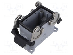 Enclosure: for HDC connectors; C-TYPE; size 57.27; Gland holes: 1