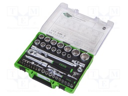 Socket-set; 6-angles,SPLINE,Torx®