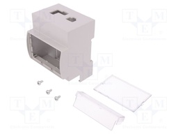 Enclosure: for computer; ARDUINO YUN; ABS; grey; X: 71.3mm; Z: 62mm