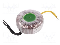 Transformer: toroidal; 100VA; 230VAC; 19V; 5.26A; 1.1kg; Ø: 92mm