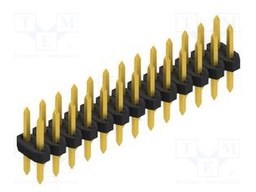 Connector: pin strips; pin header; male; PIN: 26; 2mm; THT; 2x13