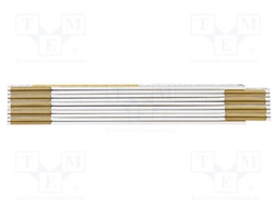 Folding ruler; L: 2m