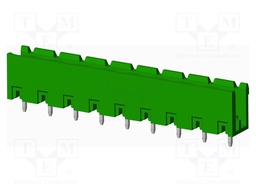Connector: pluggable terminal block; socket; male; straight; THT