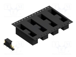 Connector: pin strips; pin header; male; PIN: 7; 2.54mm; SMT; 1x7