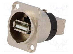 Adapter; USB A socket-front,USB B socket-back; FT; USB 2.0