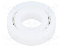 Bearing: ball; Øint: 10mm; Øout: 22mm; W: 6mm; Cage: polyamide