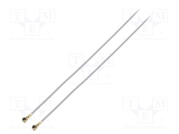 Cable: coaxial; U.FL,both sides; female; angled 90°; female; 1m