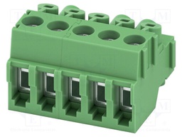 PCB connector, nominal cross section: 1.5 mm?, color: green,