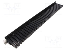 Hanger for test leads; Number of slots: 34; L: 500mm; Width: 85mm