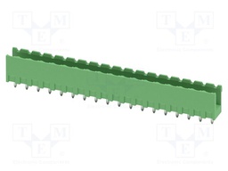 PCB headers, nominal cross section: 2.5 mm?, color: green, n
