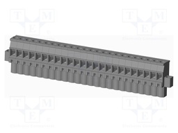 Connector: pluggable terminal block; plug; female; angled 90°