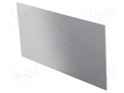 Front panel; for ITALTRONIC enclosure